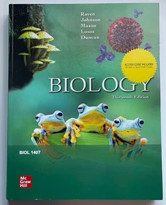 Biologie Dreizehnte Ausgabe McGraw Hill Lehrbuch Biol 1407 - Bild 1 von 6