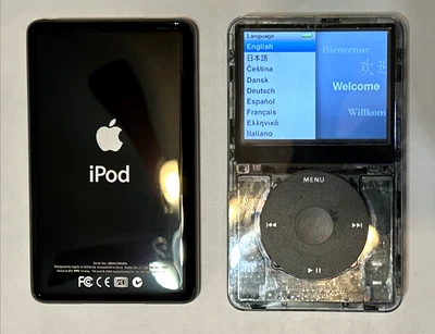 APPLE iPOD CLASSIC 7ª Generación Atomic Smoked SSD de 1 TB con Mega Batería Foto 1 de 4