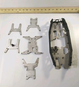 Team Losi LST2 Chassis Parts, Nitro Rc Replacement Parts Rc Stuff, Color Silver  - Picture 1 of 24