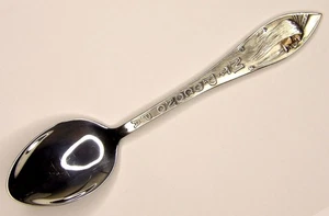 MT POCONO, PA STERLING SILVER SPOON ~ INDIAN ~ VINTAGE ~ 4.2 in ~ Excellent Cond - Picture 1 of 4