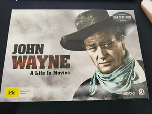 John Wayne A Life in Movies Box Set - 24 Movies - Picture 1 of 10