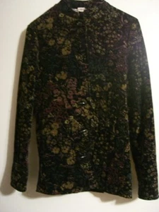 F.A.CHATTA VINTAGE VELVET JACKET SIZE S - Picture 1 of 6