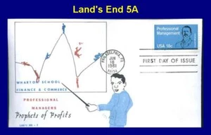 Land's End 1920 05A Professional Management Wharton Business School Philadelphia - Picture 1 of 1