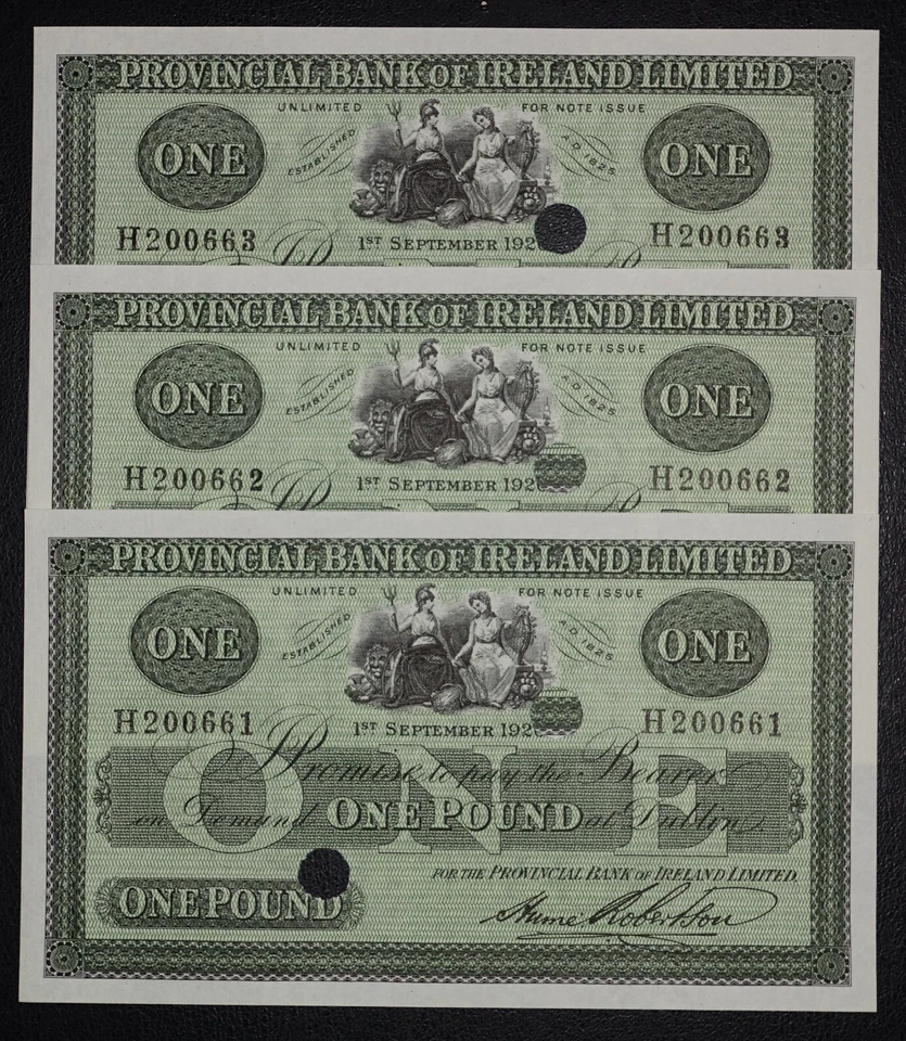 1x Ireland, Provincial Bank, £1 pound, 1926, P-346b, H-Prefix UNC Scarce - Image 1 of 1