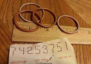 {QTY-4} 7 4253751 DICHTUNG RÜCKSCHLAGVENTIL KAPPE Bypass Valire Kappe FIAT ALLIS 4 STCK POSTEN - Bild 1 von 2