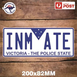 VICTORIA THE POLICE STATE STICKER DAN ANDREWS LOCKDOWN - Picture 1 of 1