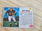 1962 Post #130 John Reger   Pittsburgh Steelers + 1962 Bonus Card