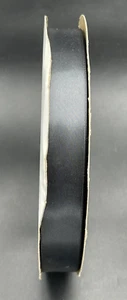 7/8" X 100YDS GRAY BLACK Double Sided Satin Ribbon NEW - Picture 1 of 3