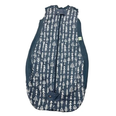 Спальный мешок Ergopouch 2-12 месяцев 1,0 зубчатый синий и белый унисекс фианит - Изображение 1 из 4