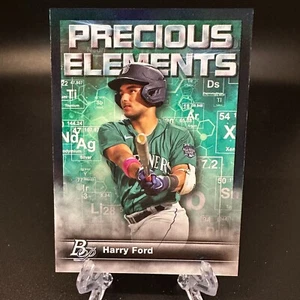 2023 Bowman Platinum Harry Ford Precious Elements #PE-28 Seattle Mariners - Picture 1 of 2