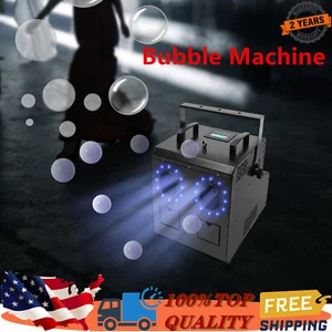 900W 3 in1 Bubble Fog Machine Stage Smoke Bubble Machine RGB LED Light w/ Remote - Picture 1 of 14