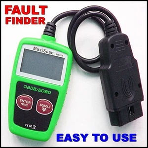 Codeleser Fehlersucher Motor oder Garage Ersatzteile Werkzeug Reset Reparaturen einfach zu bedienen - Bild 1 von 2