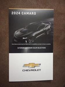 2024 CHEVROLET CAMARO FACTORY COLOR CHIP BROCHURE - Picture 1 of 3