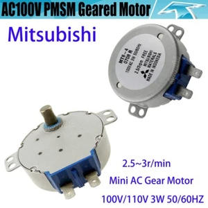 Ventilador motor de engranaje de reducción MT8-4 AC 100V 110V 50TYZ 3 rpm hazlo tú mismo - Imagen 1 de 12