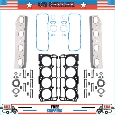 Head Gasket Bolts Set For 2009-2015 Chrysler 300 Dodge Charger Jeep Ram 5.7L Foto 1 de 4