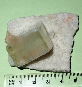 Apophyllite on ? from INDIA . Mineral specimen 55x50mmmm #IND70 - Picture 1 of 3
