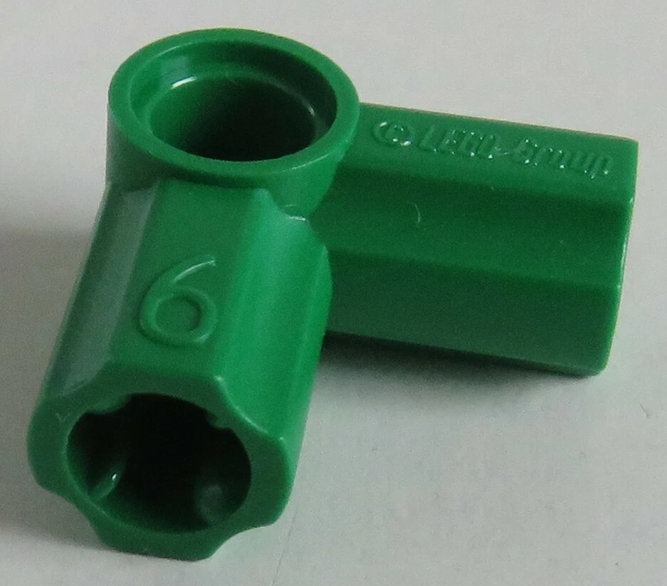 LEGO Technic - Achs / Pin Verbinder # 6 (2 Stück), grün # 32014 - Bild 1 von 1