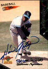 Ivan Arteaga Autographed 1995 Signature Rookies Baseball card Colorado Rockies