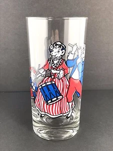 Vintage Bordon Dairy Centennial Promotional Glass - Elsie The Cow Marching Band - Imagen 1 de 4