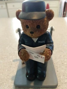The Hamilton Collection Faithful Fuzzies Teddies Mail Call - Picture 1 of 5