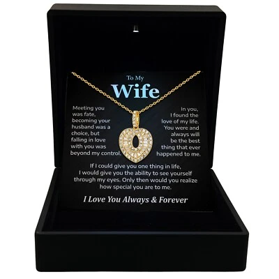 TRYNDI To My Wife Necklace from Husband, Perfect Wife Christmas Gift Ideas - Image 1 of 4