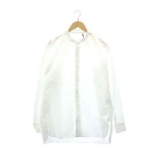 Captain Sunshine KAPTAIN 22AW Stand Collar Shirt Long Sleeve 36 White Used