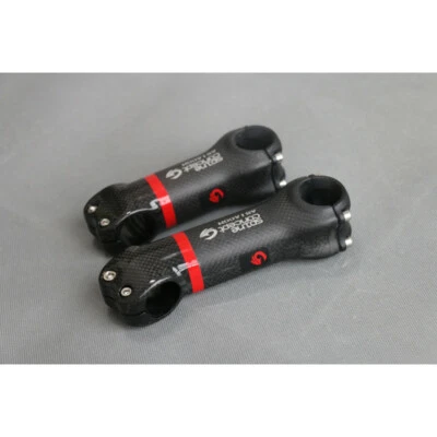 3K Carbon Fiber Bicycle Stems 6°/17° MTB Road Bike Handlebar Stems 31.8*70-130mm - Image 1 of 4