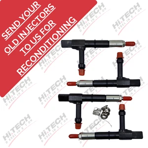 Inyectores (Juego de 4) para Toyota Dyna 15B-F 093500-6110 / 0935006110 / 23600-5806 - Imagen 1 de 4