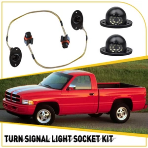 Fit Dodge RAM 1500 1994-2001 2500 LED 3500 License Light Plate Lens Lamp w/ wire - Picture 1 of 14