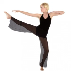 Illusions Child 6x7 Dance Costume Contemporary Lyrical Biketard w/Sheer Legs - Picture 1 of 3
