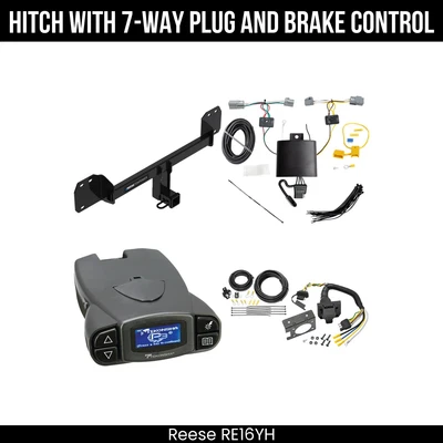 Control de freno de remolque de enganche Reese para receptor de 2" clase 3 19-25 Volvo XC40 84245 Foto 1 de 4