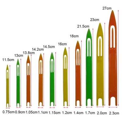 10pcs 4.5''-10.6" Net Making Mending Needle Weaving For Fishing Trawl Shuttle - Image 1 of 4