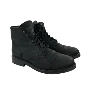 Thursday Boot Company Captain Botas con cordones y puntera para mujer talla 8 negras mate - Imagen 1 de 10