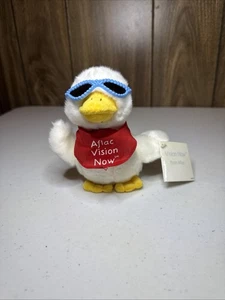 Aflac Advertising Talking Duck Plush Aflac Vision Now With Sunglasses & Tag - Picture 1 of 8