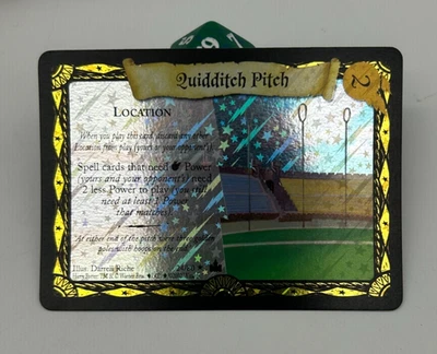 Harry Potter TCG Adventures At Hogwarts Quidditch Pitch Holo Rare # 24/80 - Image 1 of 3