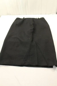 D4462 C & A Wollrock 48 Schwarz Unifarben Sehr gut - Bild 1 von 1