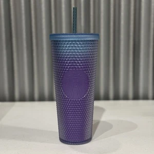 NUEVO vaso Starbucks 2024 tachonado ombre taza fría 24 OZ nuevo - Imagen 1 de 4