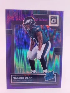 Panini Donruss Optic 2022 - Clasificado Rookie Nakobe Dean #274 Purple Shock (RC) - Imagen 1 de 6