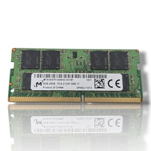 Micron 8GB DDR4-2133 SODIMM RAM PC4-2133P 2Rx8 MTA16ATF1G64HZ Laptop #783 - Afbeelding 1 van 1