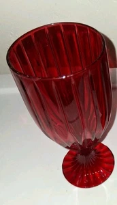 Vintage Glass -Ruby Red Mikasa Park Lane Brand (one) - Picture 1 of 9