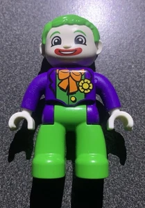 Lego Duplo The Joker 2014 Mini Figure Green Hair Purple Jacket Green Pants Toy - Picture 1 of 2