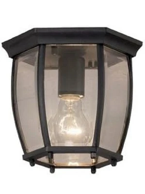 Accesorio de techo Portfolio Flushmount #0338579 acabado negro mate nuevo en caja Foto 1 de 3