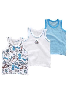 Aduni Tank Top Kids Boys Innerwear 100% Cotton Children s Underwear Kinderg 952 - Picture 1 of 8