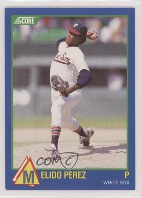 1989 Score 100 Hottest Rookies Box Set Melido Perez #79 - Image 1 of 2