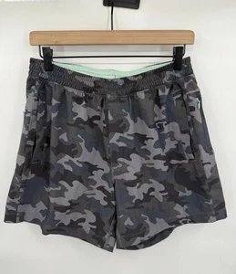 Birddogs pantaloncino classico uomo grande corto mimetico 5" foderato palestra atletico casual - Foto 1 di 9