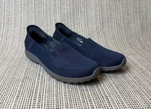 Skechers Slip Ins Reggae Fest 2.0 Guiding Light Womens 9.5 Navy Shoes 158698 - Picture 1 of 24
