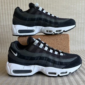 Nike Air Max 95 Shoes Mens Size 8 Black Platinum Anthracite Safari DM0011-009 - Picture 1 of 20