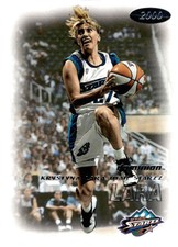 2000  SkyBox Dominion WNBA #28 Krystyna Lara    Utah Starzz  RC