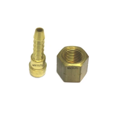 1/4 bsp left / right hand nut or 1/4 hosetail or nut & hose tail set gas welding