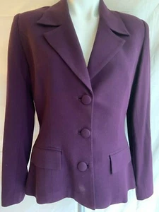 VINTAGE JOVANI NEW YORK DAMEN WOLLBLAZER / JACKE - Bild 1 von 7